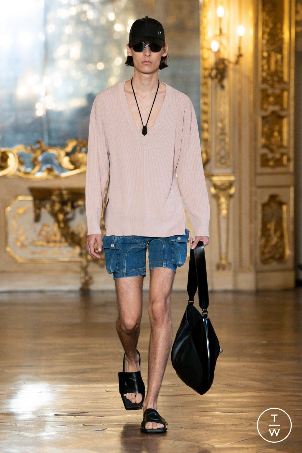 Fashion Week Milan Spring/Summer 2023 look 15 from the Trussardi collection womenswear