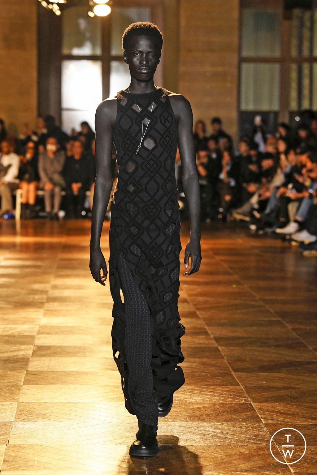 Fashion Week Paris Spring/Summer 2023 look 47 from the Koché collection womenswear