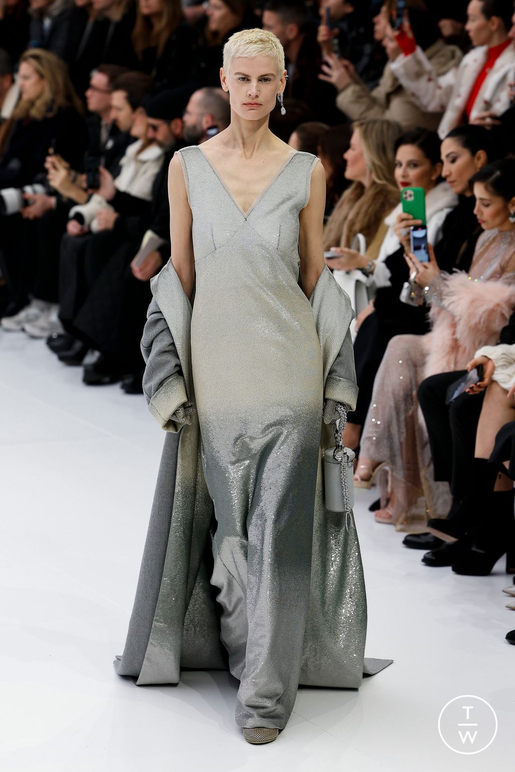 Fashion Week Paris Spring/Summer 2023 look 1 from the Fendi collection couture