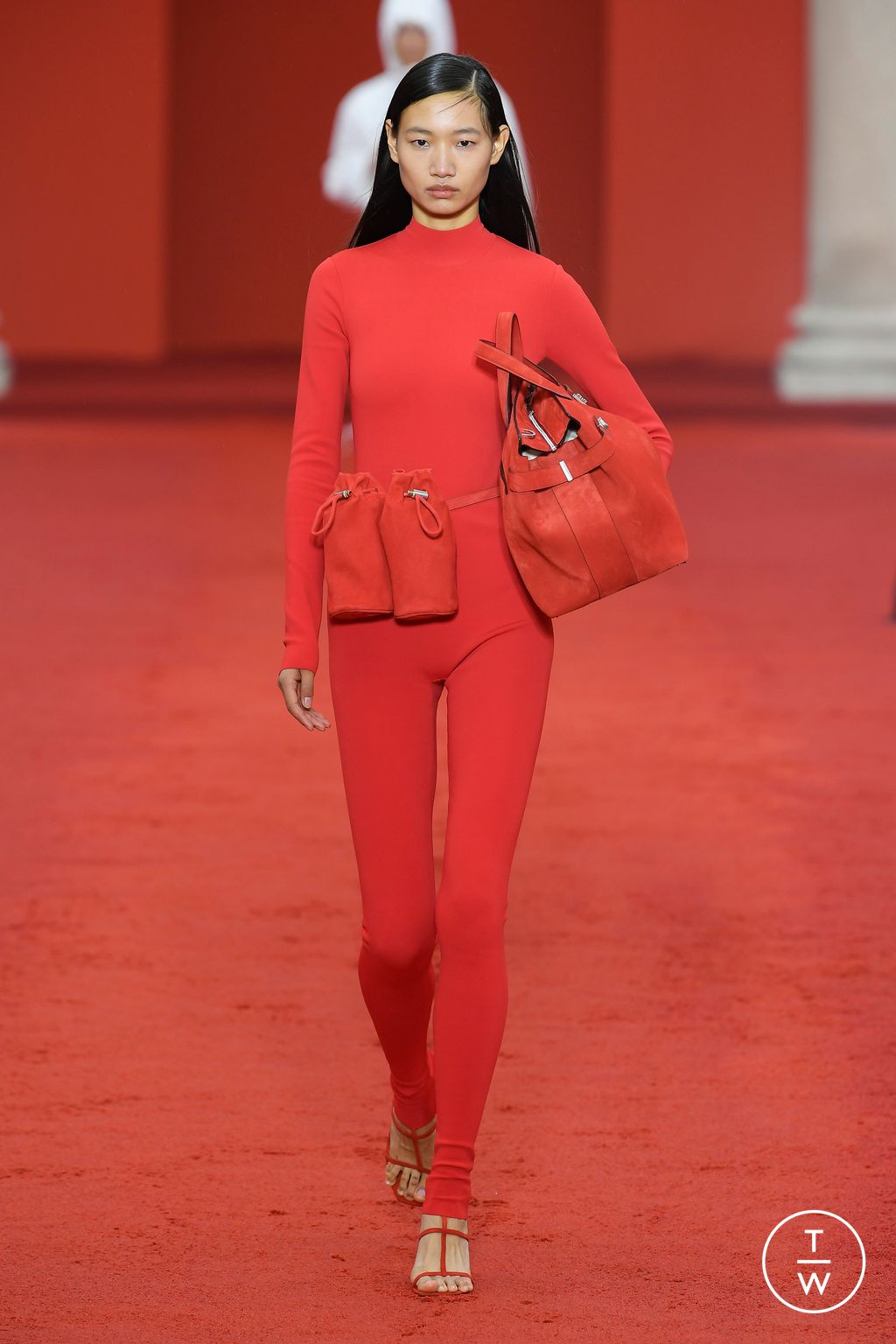 Fashion Week Milan Spring/Summer 2023 look 6 from the Ferragamo collection 女装