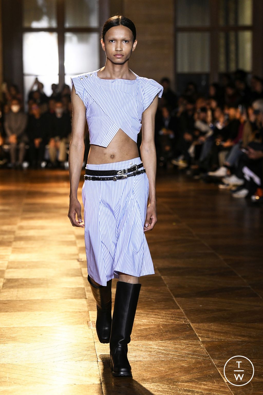 Fashion Week Paris Spring/Summer 2023 look 20 from the Koché collection womenswear