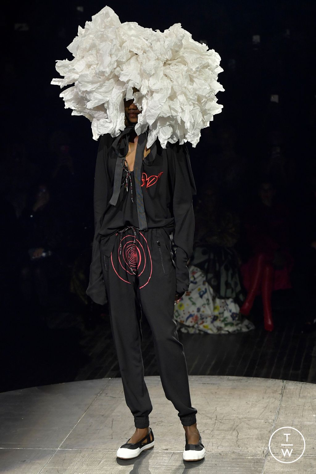 Fashion Week Paris Spring/Summer 2023 look 11 de la collection Andreas Kronthaler for Vivienne Westwood womenswear