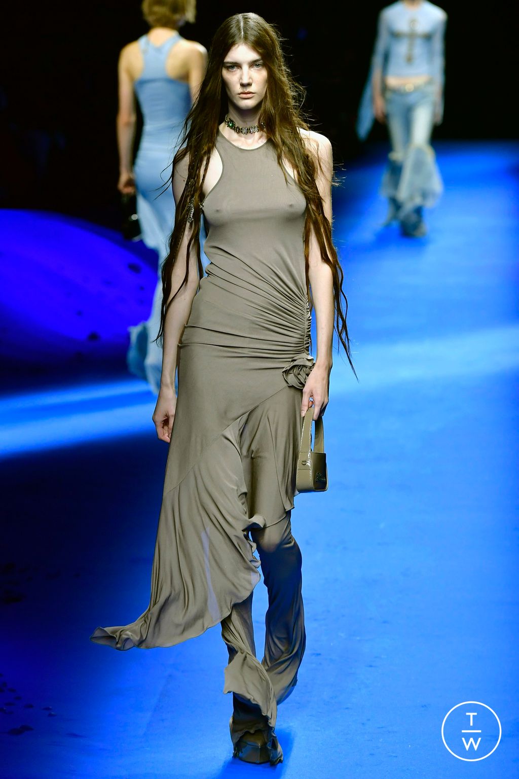 Fashion Week Milan Spring/Summer 2023 look 19 from the Blumarine collection womenswear