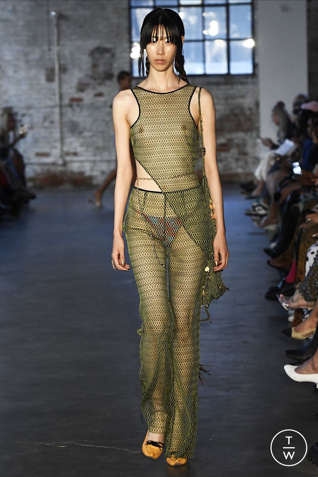 Fashion Week New York Spring/Summer 2023 look 22 from the Priscavera collection womenswear