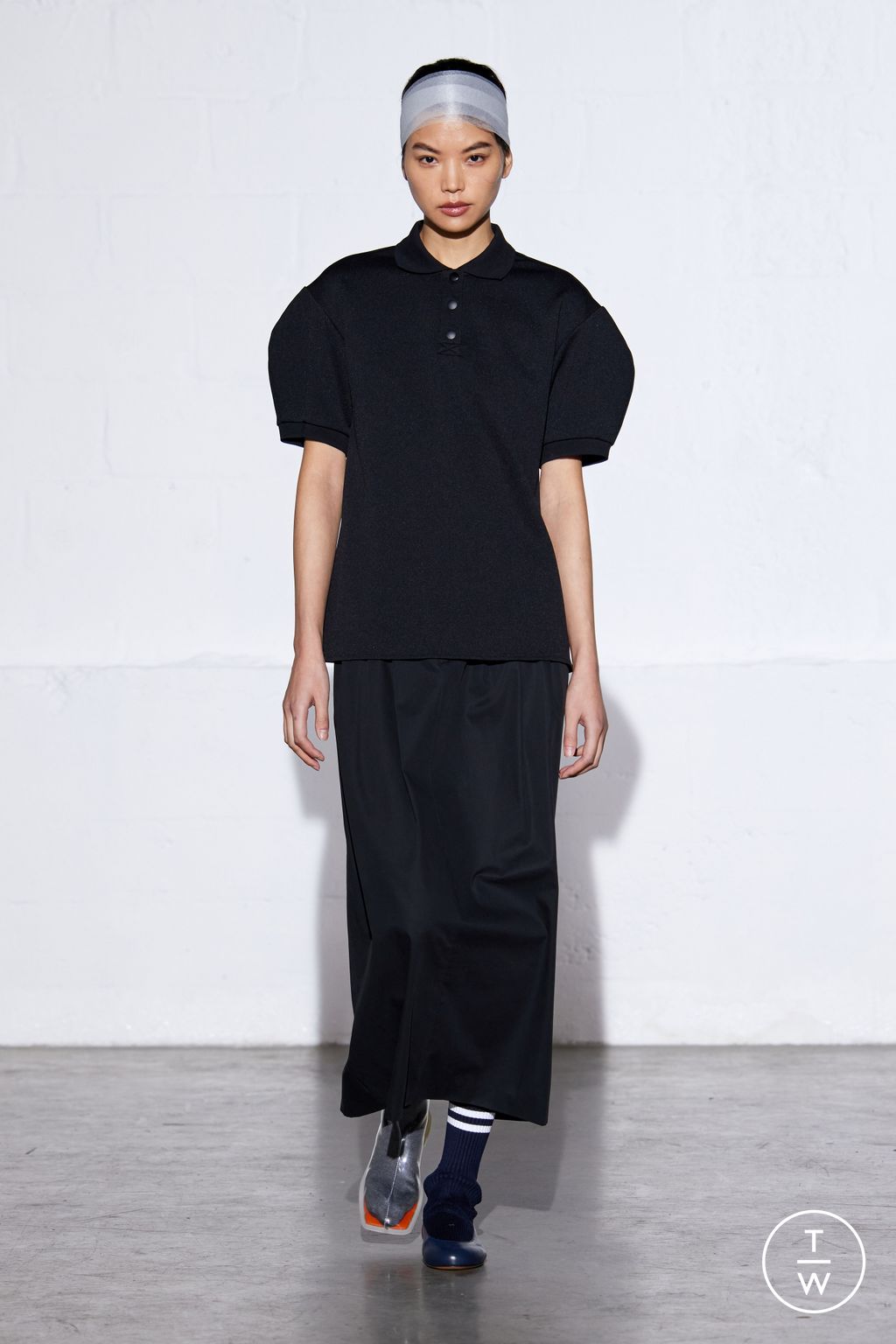 Fashion Week New York Fall/Winter 2024 look 9 from the Tibi collection womenswear