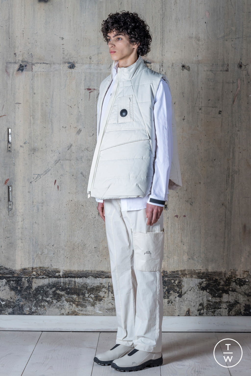 Fashion Week Milan Fall/Winter 2021 look 6 from the A Cold Wall collection 男装