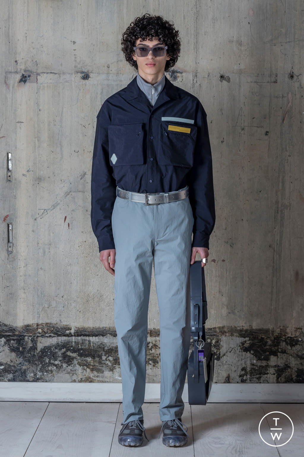 Fashion Week Milan Fall/Winter 2021 look 18 from the A Cold Wall collection 男装