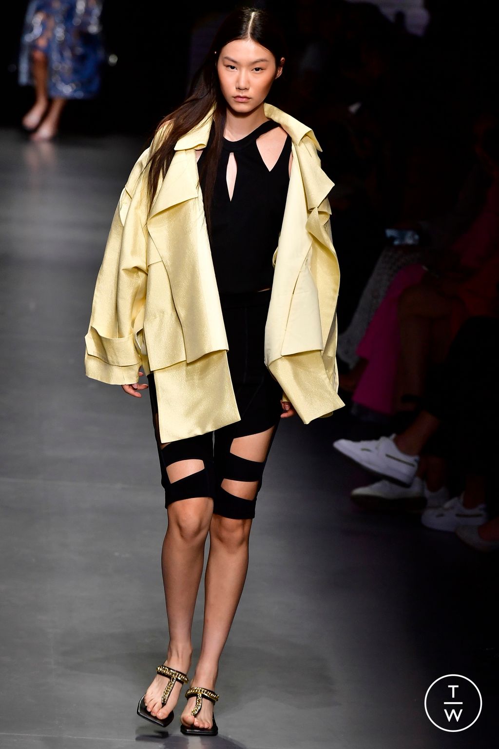 Fashion Week Milan Spring/Summer 2023 look 34 from the BUDAPEST SELECT collection womenswear