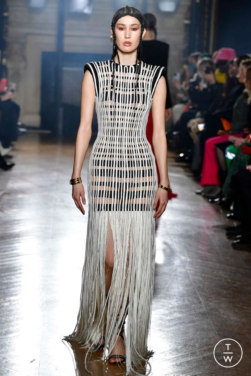 Fashion Week Paris Spring/Summer 2023 look 9 from the Maison Sara Chraibi collection couture
