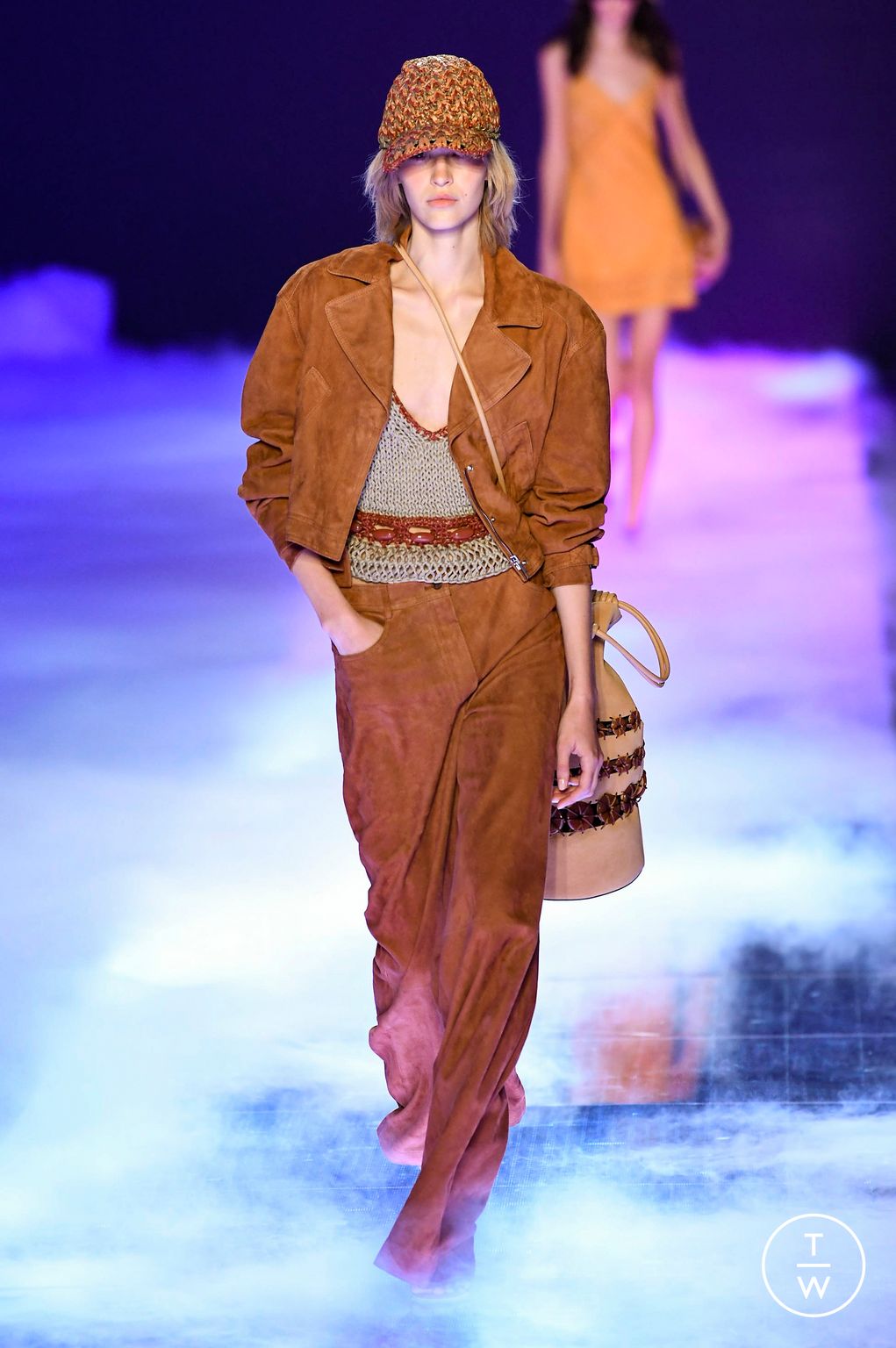 Fashion Week Milan Spring/Summer 2023 look 6 from the Alberta Ferretti collection womenswear