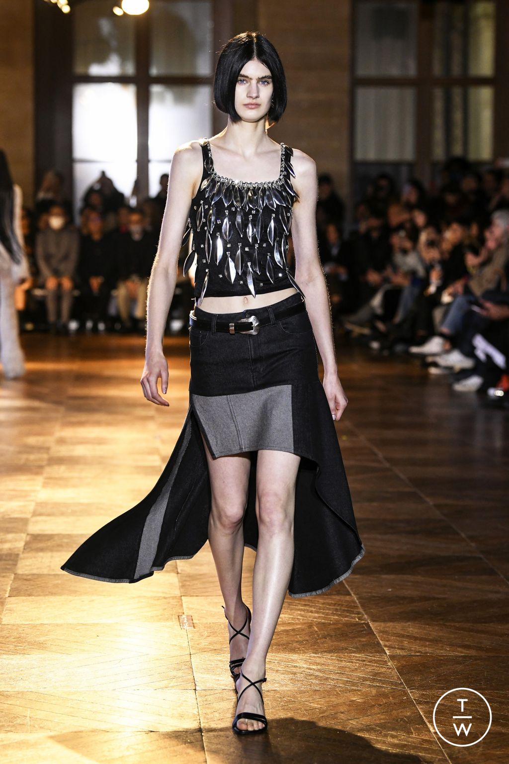 Fashion Week Paris Spring/Summer 2023 look 25 from the Koché collection womenswear