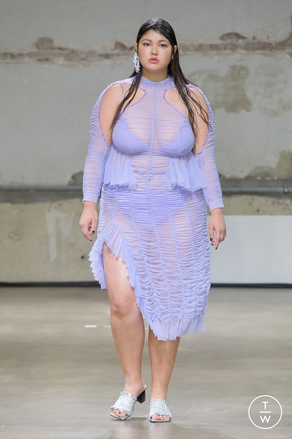 Fashion Week Paris Spring/Summer 2023 look 11 from the Ester Manas collection womenswear