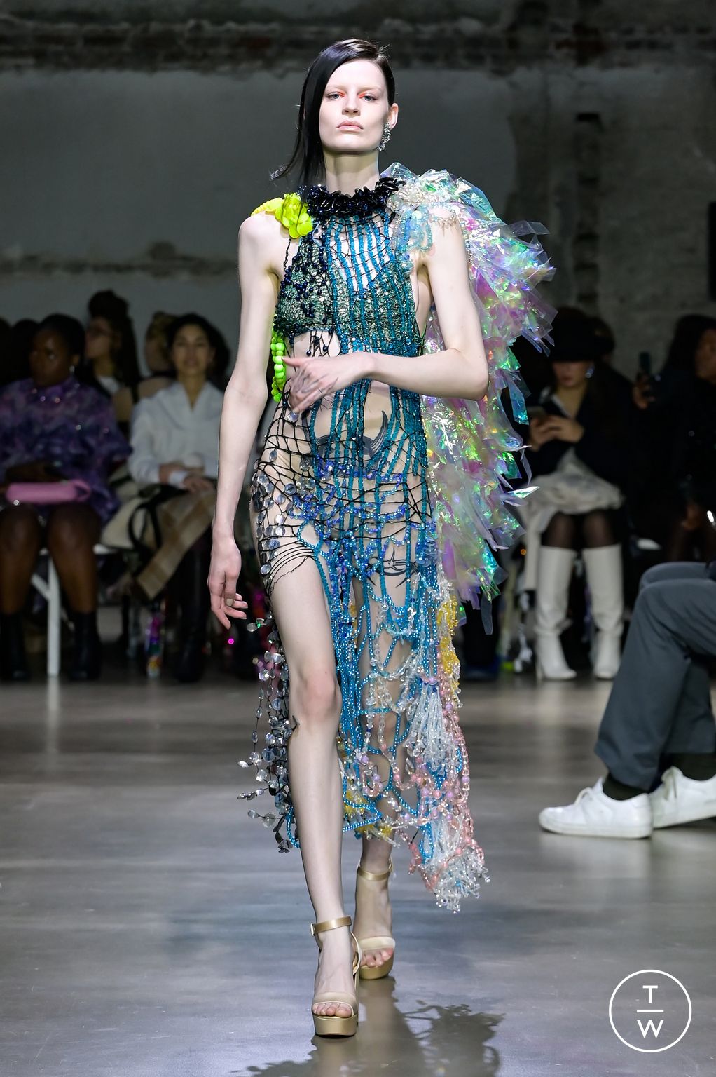 Fashion Week Paris Spring/Summer 2023 look 26 from the Germanier collection womenswear
