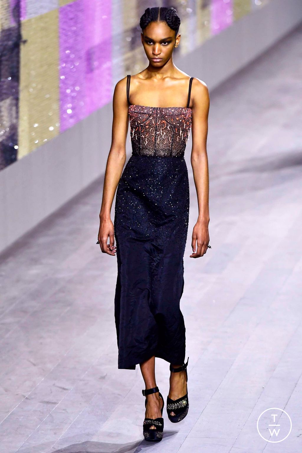 Fashion Week Paris Spring/Summer 2023 look 40 de la collection Christian Dior couture