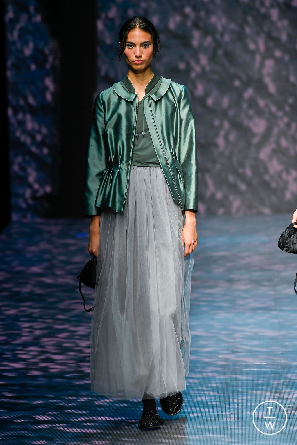 Fashion Week Milan Spring/Summer 2023 look 50 from the Emporio Armani collection womenswear