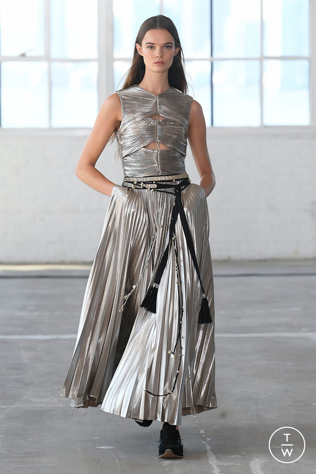 Fashion Week New York Spring/Summer 2023 look 33 from the Altuzarra collection 女装