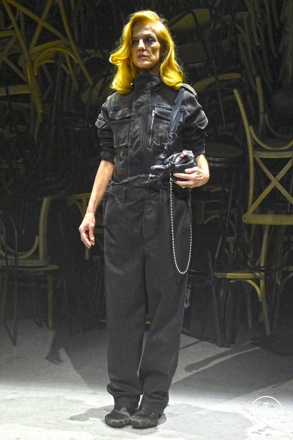 Fashion Week Milan Fall/Winter 2023 look 8 from the Magliano collection 男装