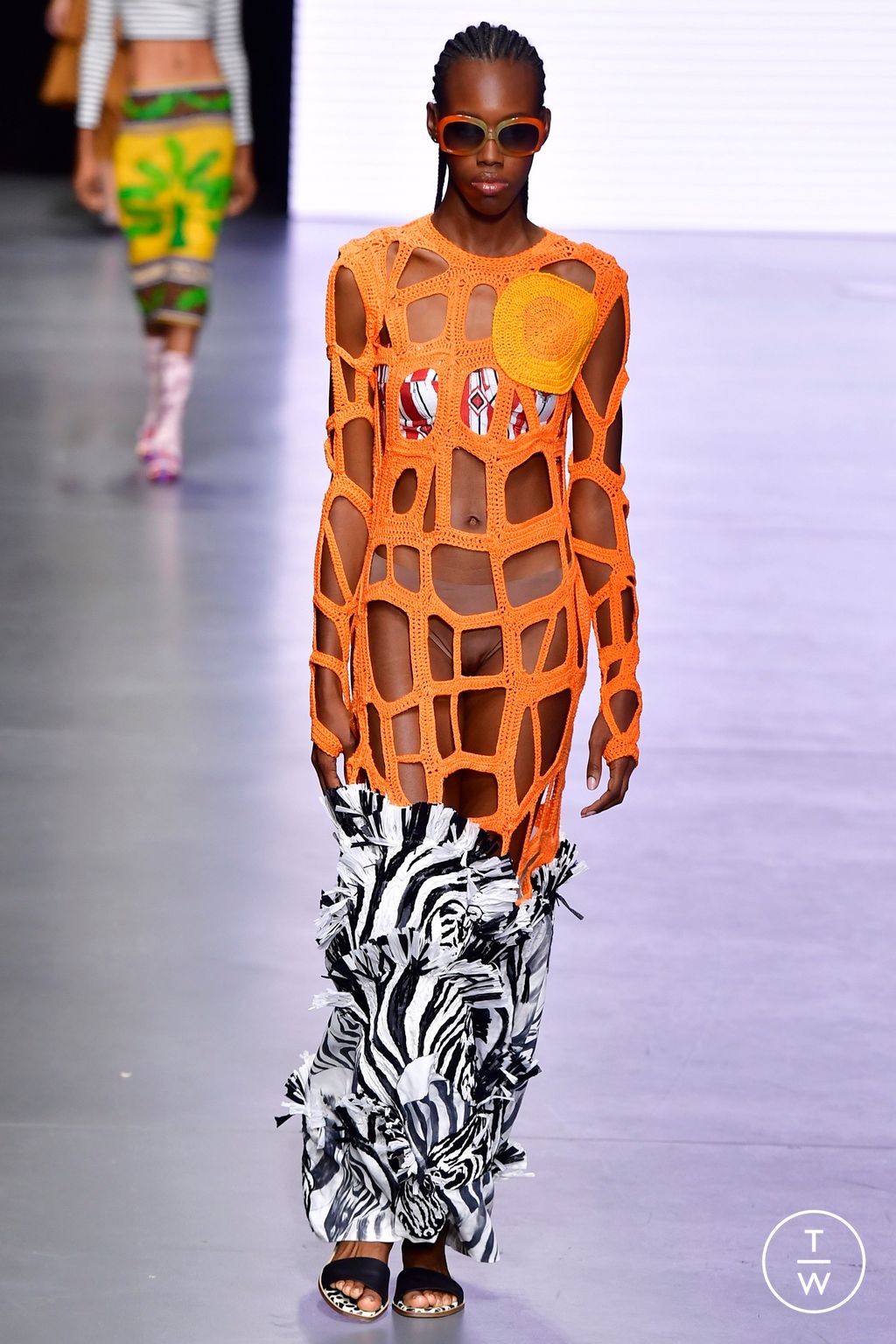 Fashion Week Milan Spring/Summer 2023 look 1 from the Stella Jean collection womenswear