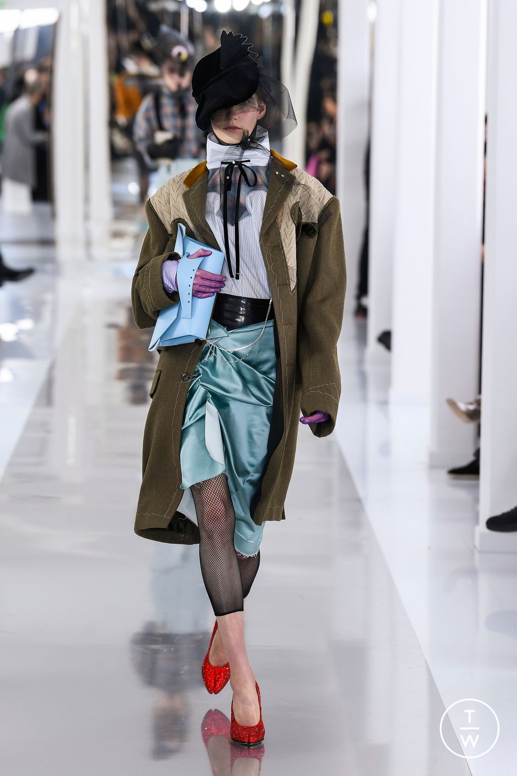 Fashion Week Paris Fall/Winter 2023 look 3 de la collection Maison Margiela menswear