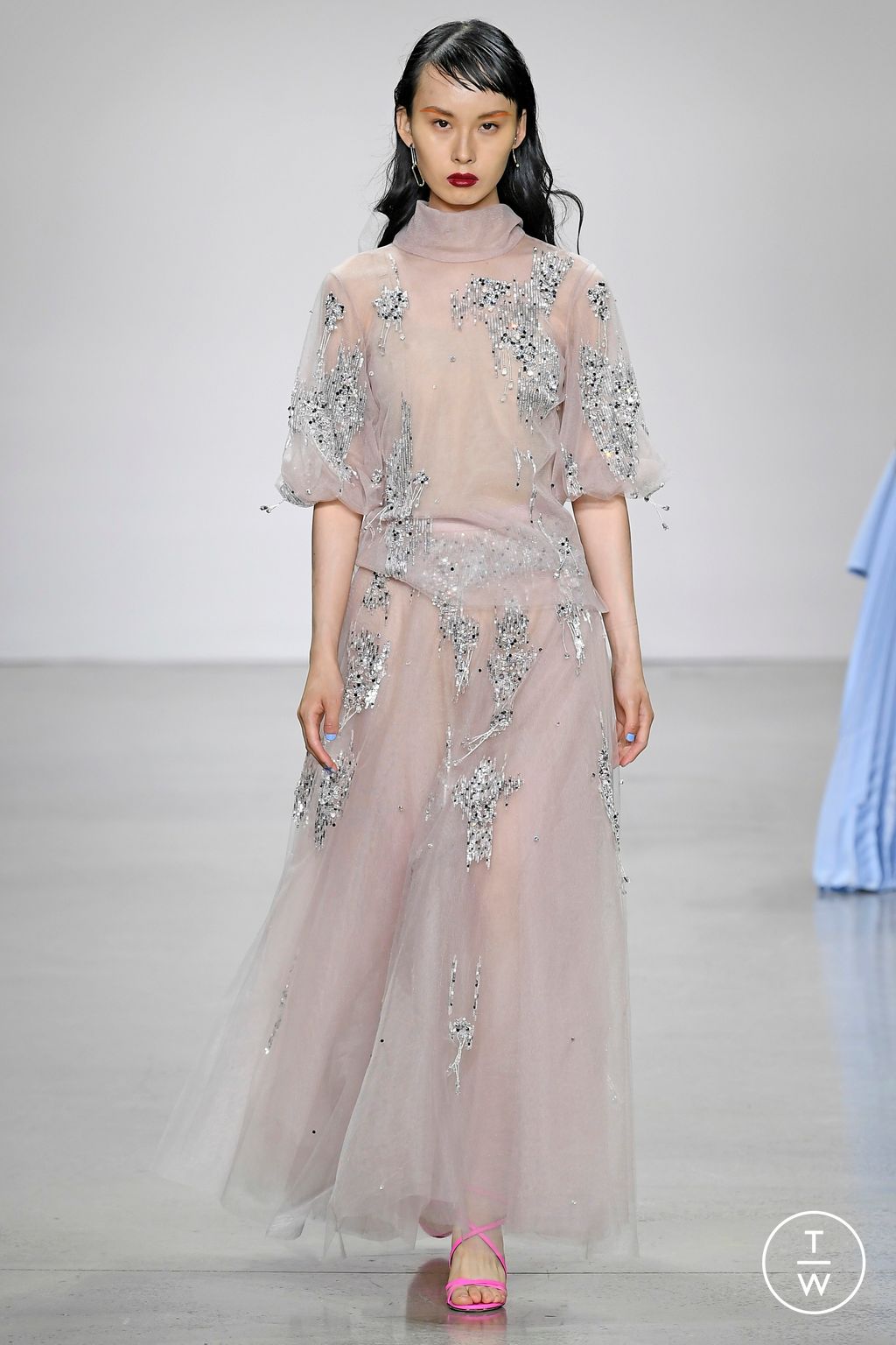 Fashion Week New York Spring/Summer 2023 look 24 from the Bibhu Mohapatra collection 女装