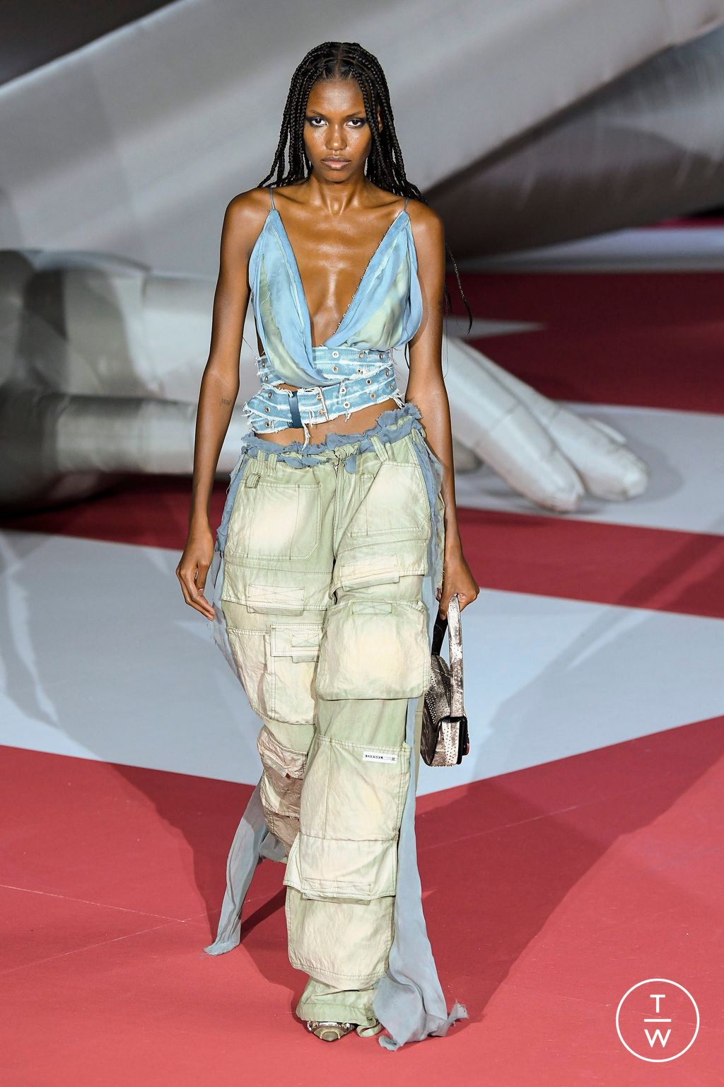 Fashion Week Milan Spring/Summer 2023 look 22 from the DIESEL collection womenswear