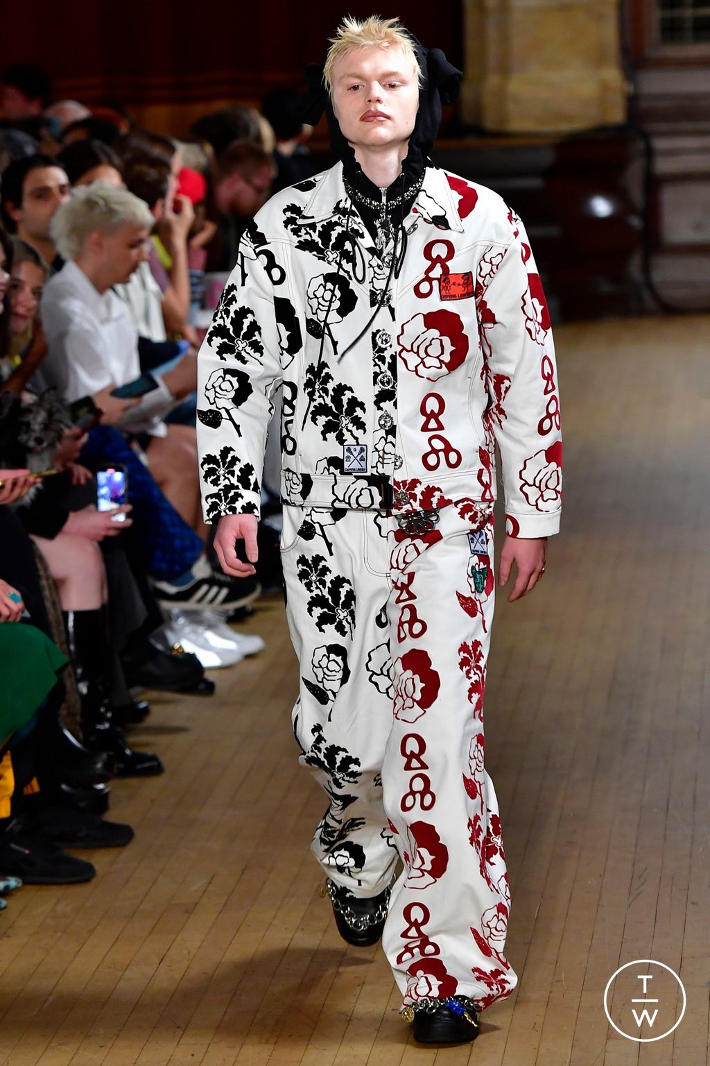 Fashion Week London Spring/Summer 2023 look 6 from the Chopova Lowena collection 女装