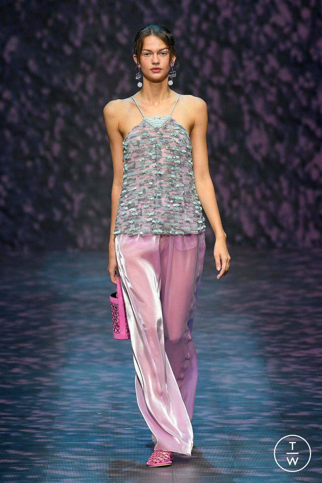 Fashion Week Milan Spring/Summer 2023 look 58 from the Emporio Armani collection womenswear