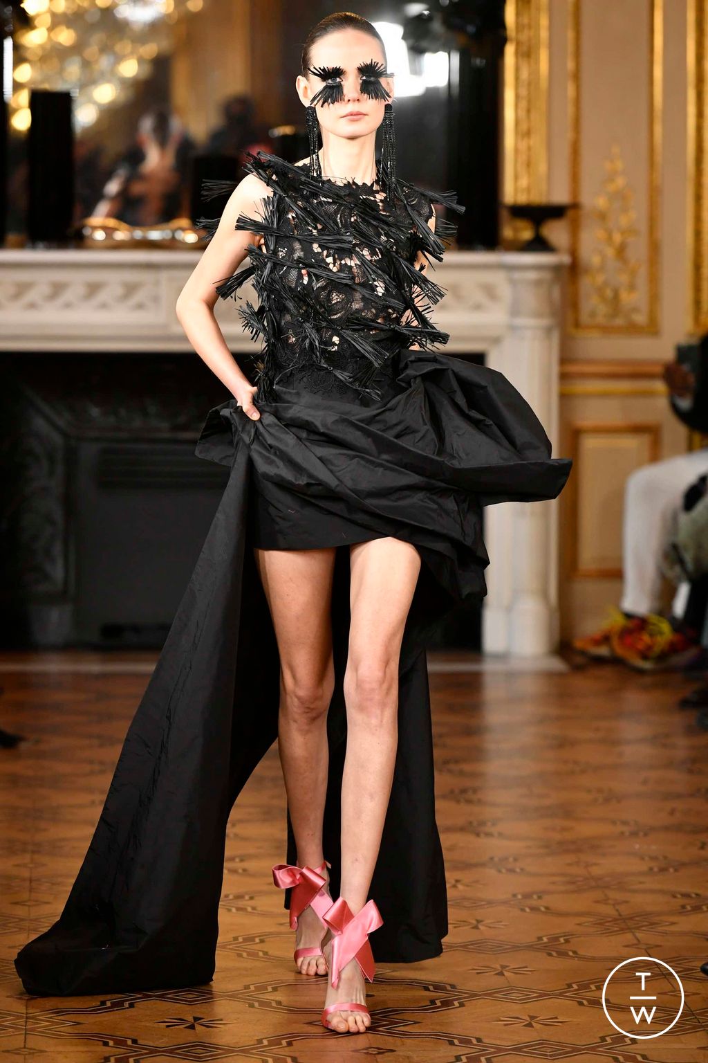 Fashion Week Paris Spring/Summer 2023 look 23 from the Imane Ayissi collection couture