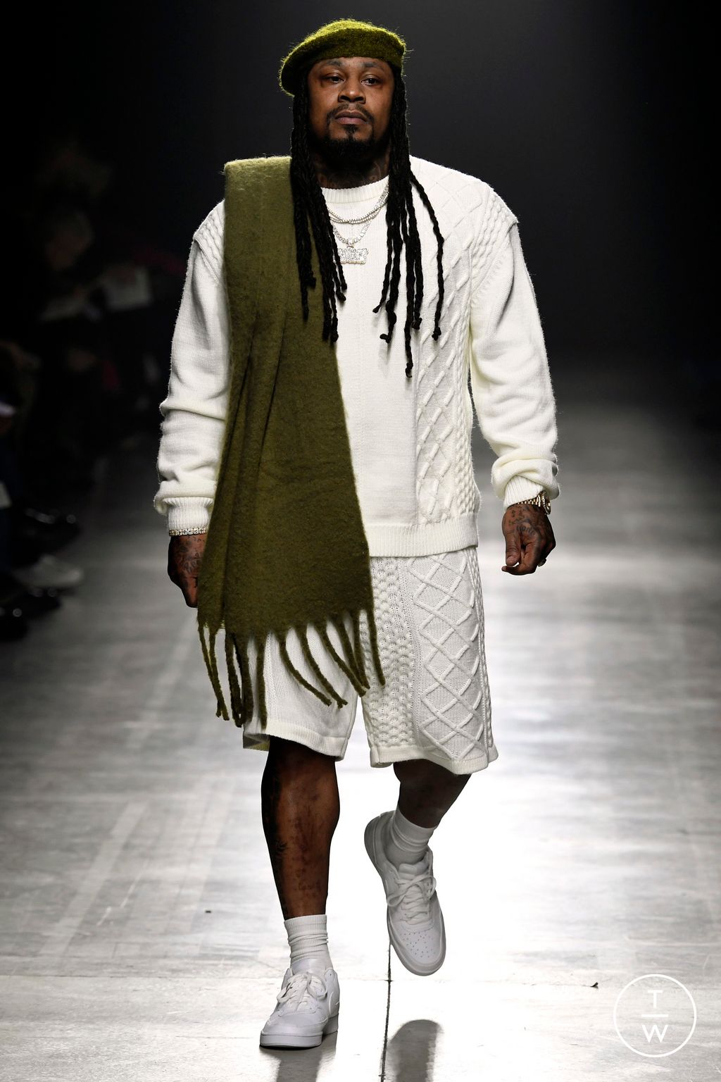 Fashion Week Milan Fall/Winter 2023 look 8 from the Family First collection menswear