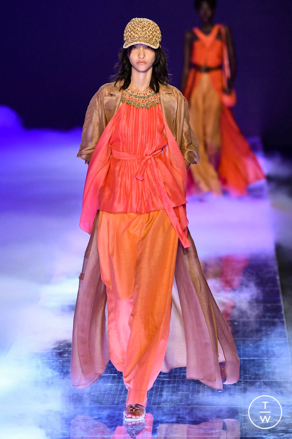 Fashion Week Milan Spring/Summer 2023 look 8 from the Alberta Ferretti collection womenswear