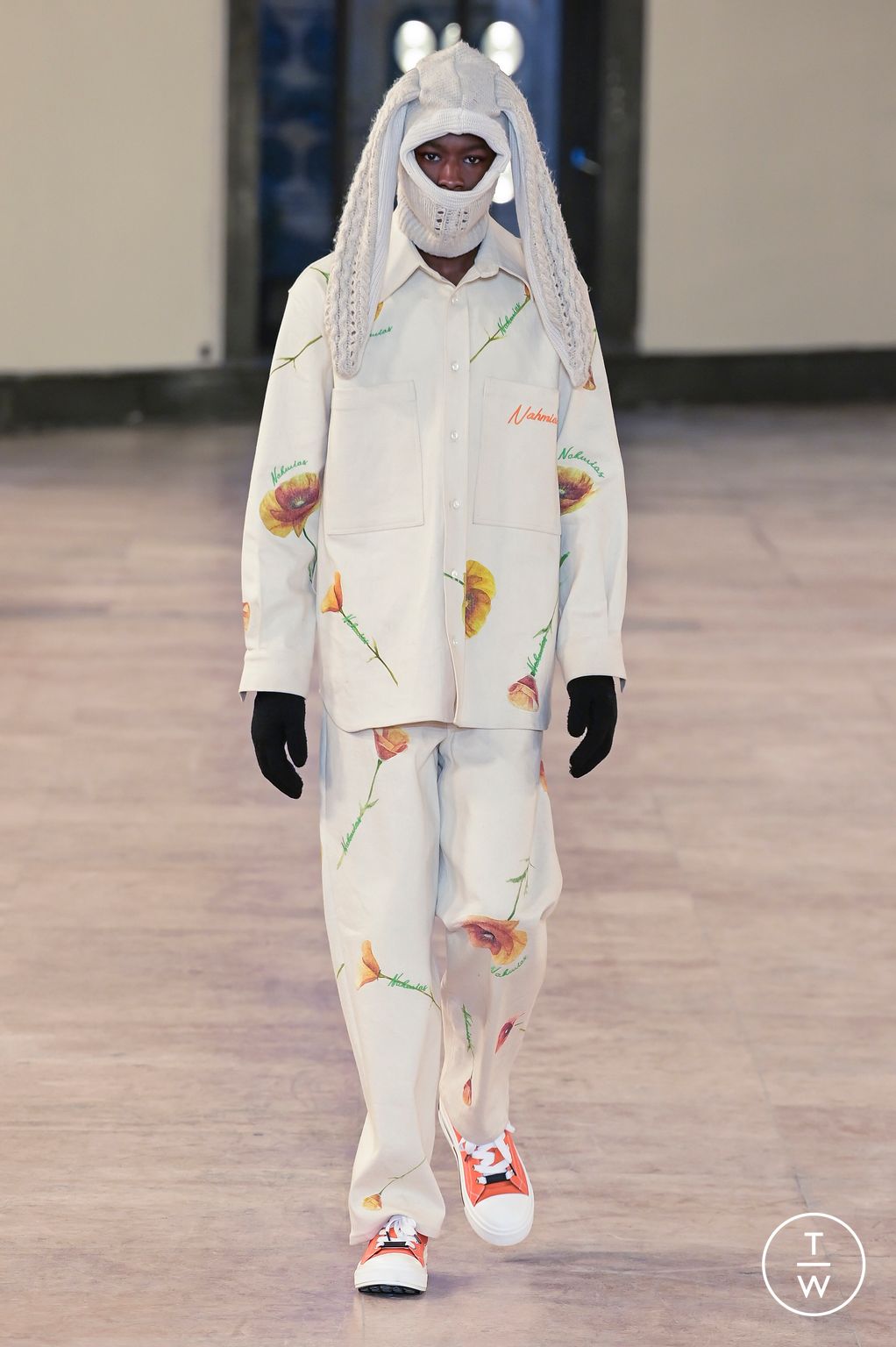 Fashion Week Paris Fall/Winter 2023 look 13 de la collection Nahmias menswear