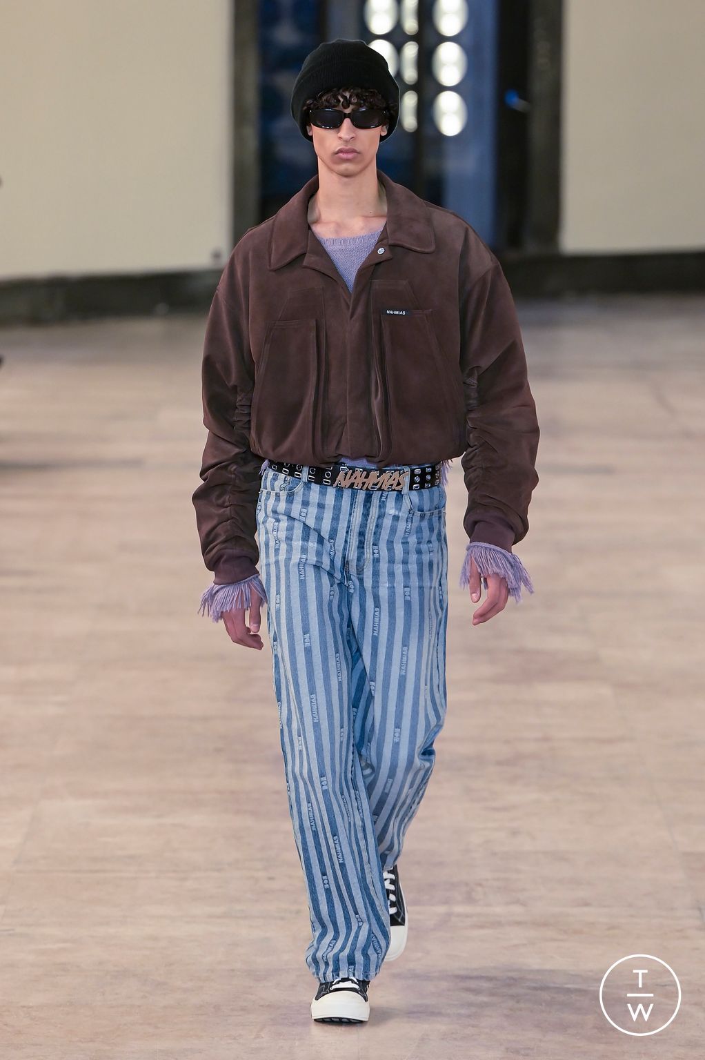 Fashion Week Paris Fall/Winter 2023 look 17 from the Nahmias collection menswear