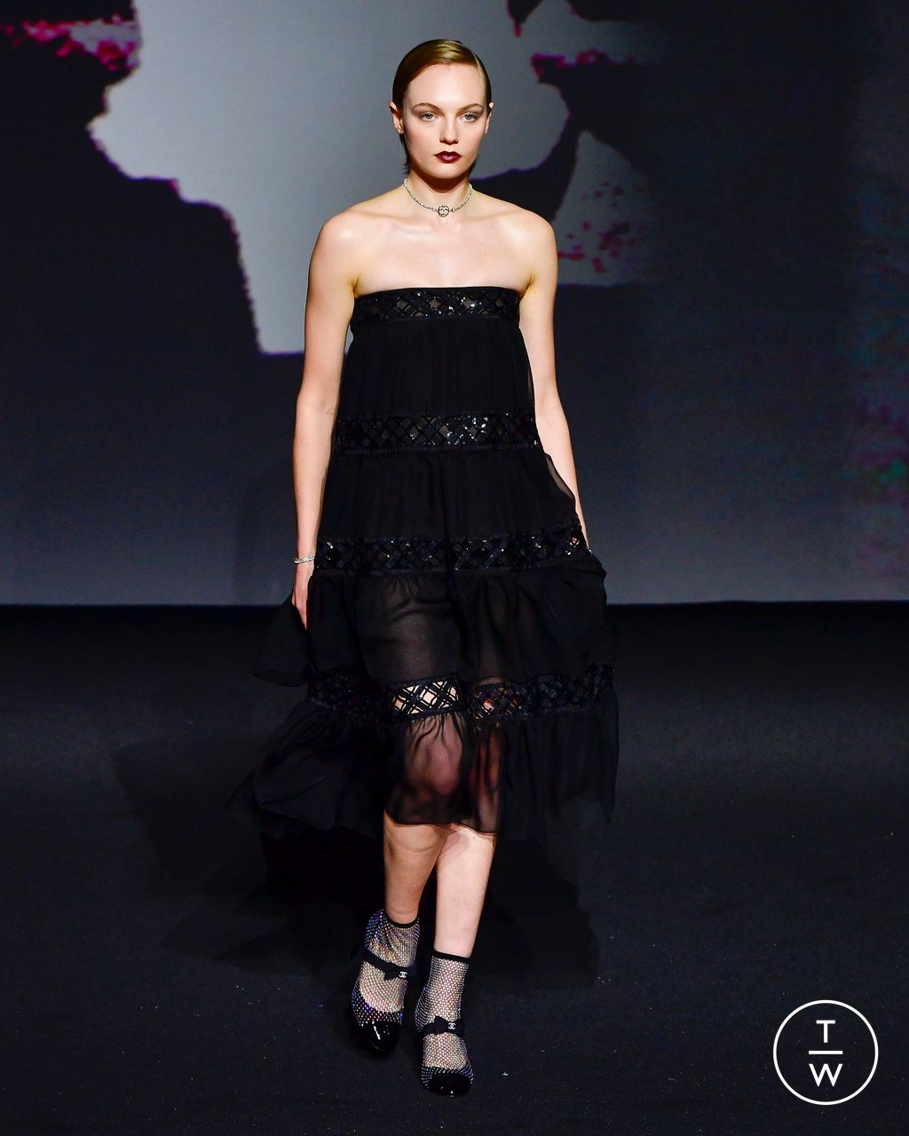 Fashion Week Paris Spring/Summer 2023 look 65 de la collection Chanel womenswear