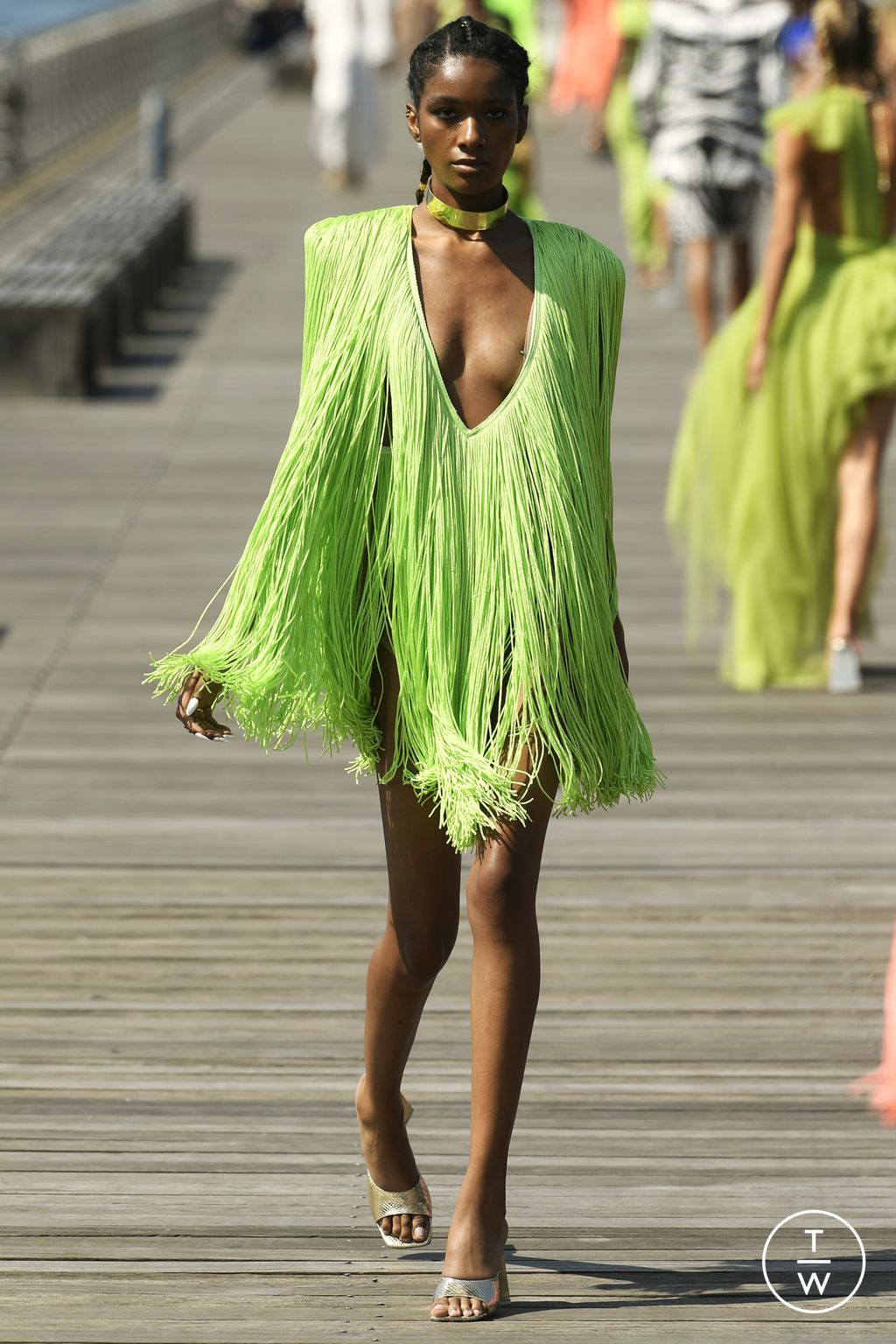 Fashion Week New York Spring/Summer 2023 look 48 from the Bronx & Banco collection womenswear