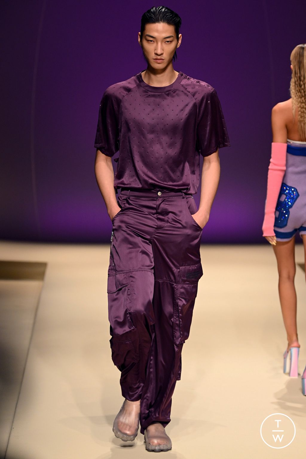 Fashion Week Milan Spring/Summer 2023 look 20 from the GCDS collection womenswear