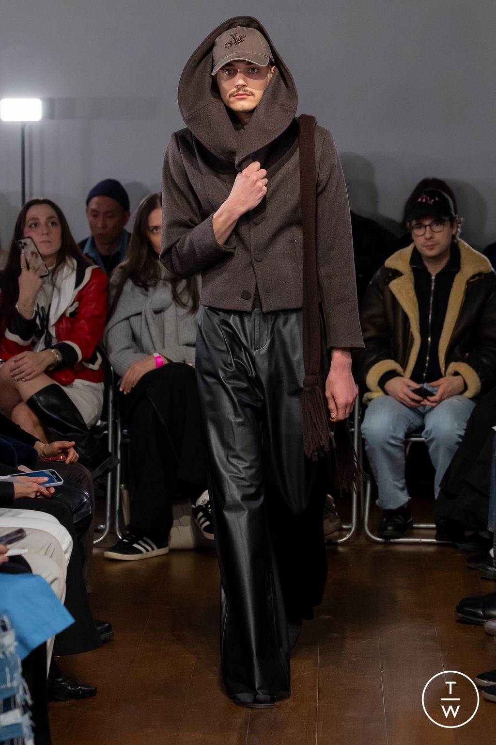 Fashion Week London Fall/Winter 2024 look 11 from the Aaron Esh collection womenswear