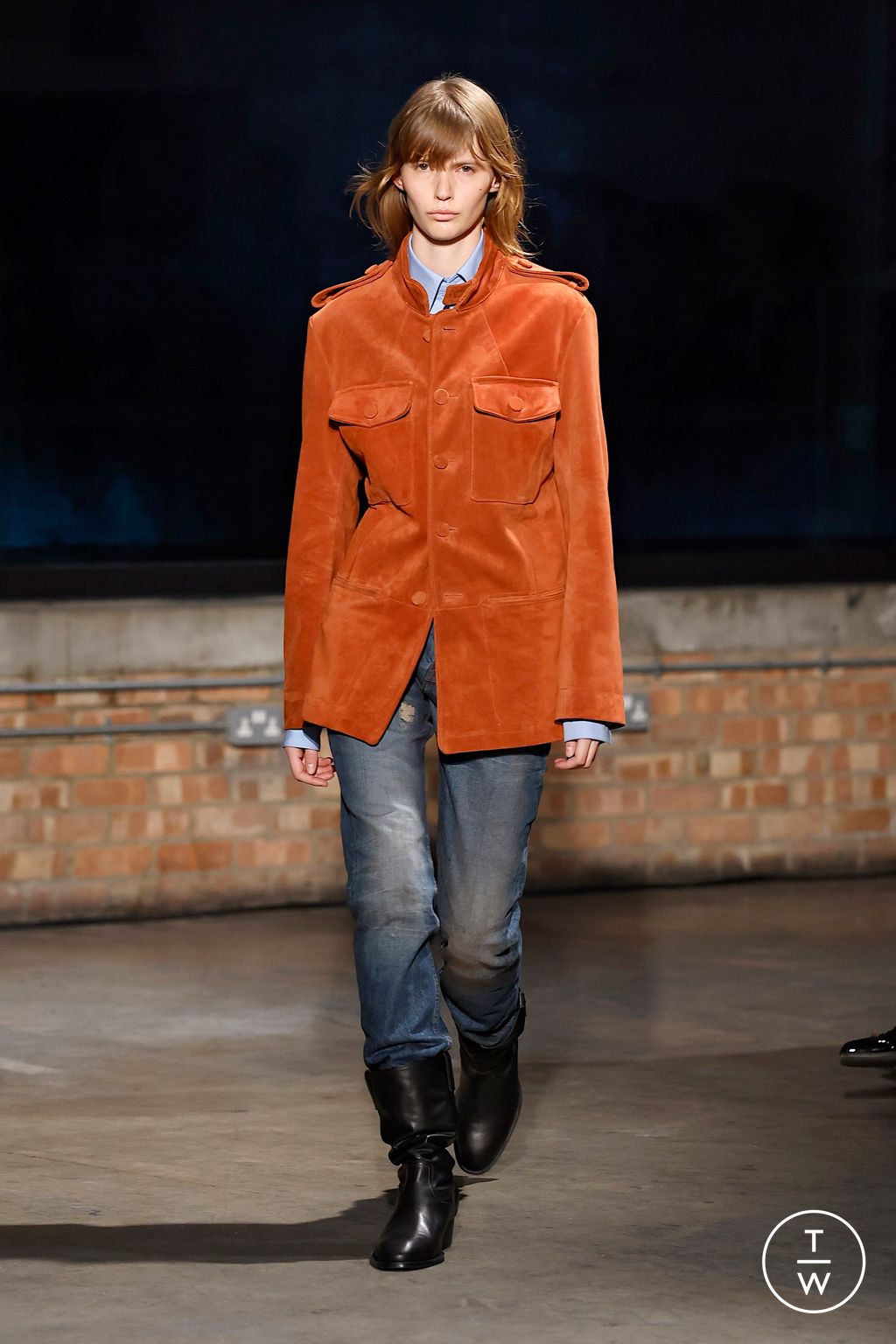 Fashion Week London Spring/Summer 2026 look 13 from the Aaron Esh collection womenswear