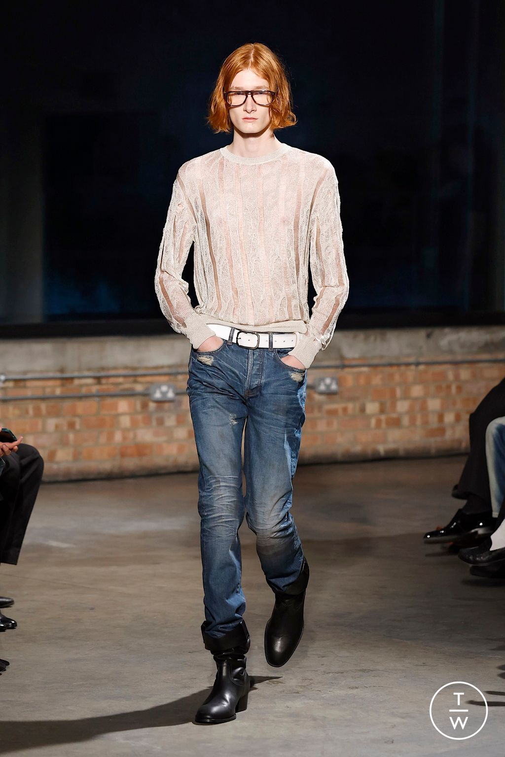 Fashion Week London Spring/Summer 2026 look 14 from the Aaron Esh collection womenswear