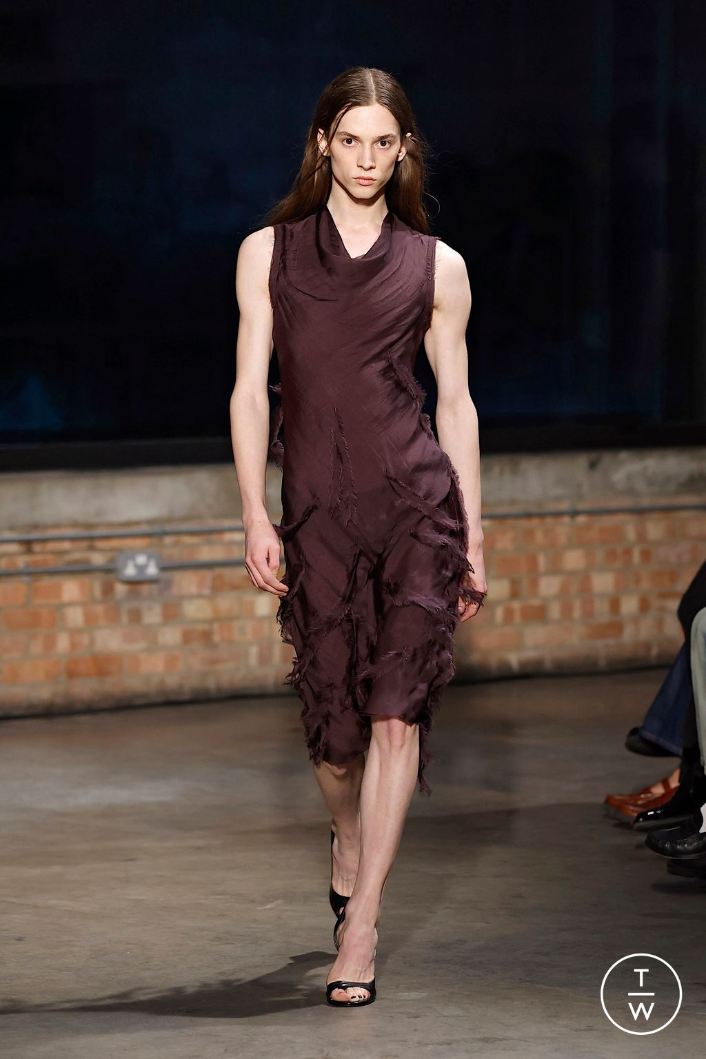 Fashion Week London Spring/Summer 2026 look 21 from the Aaron Esh collection womenswear