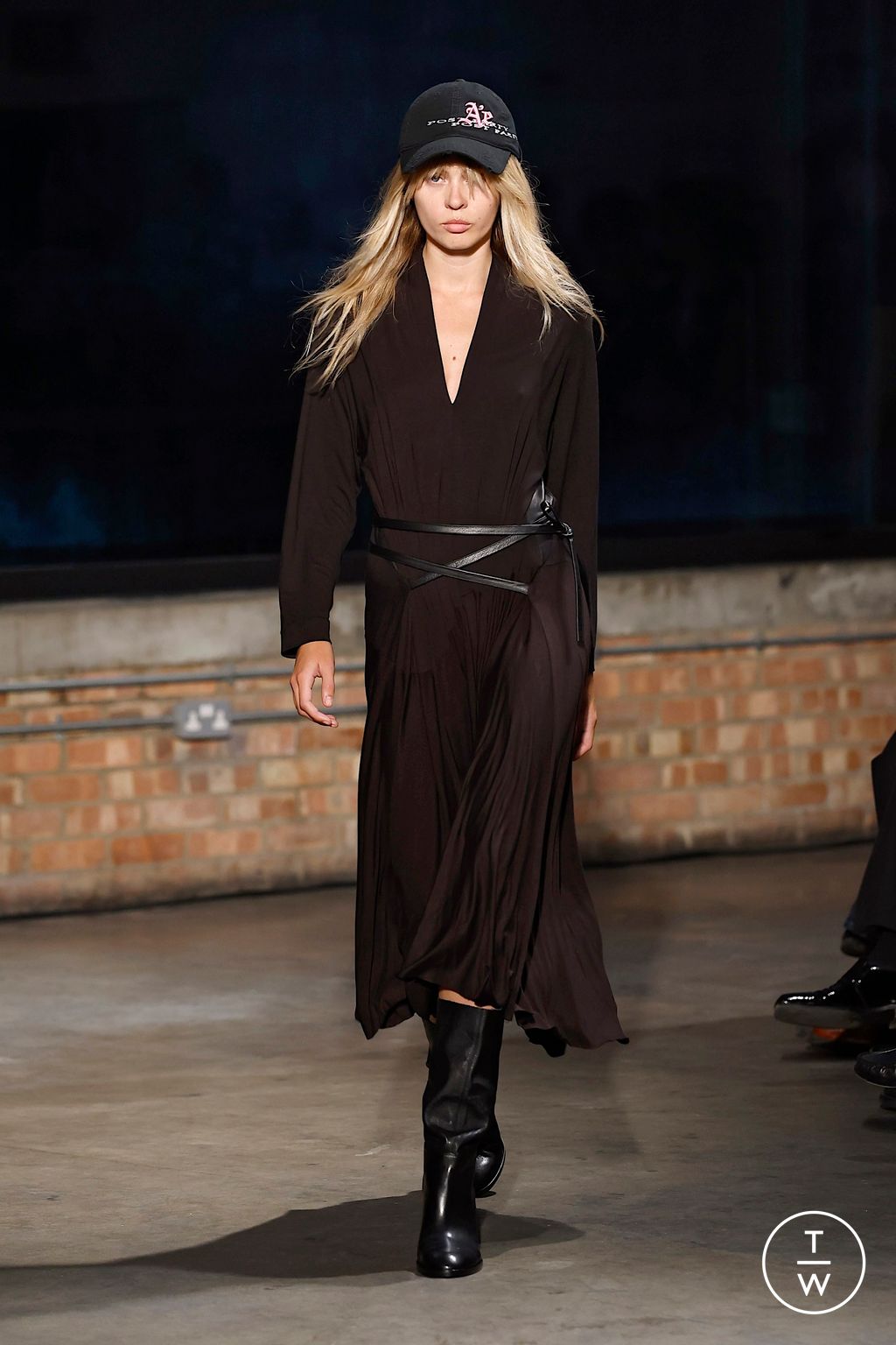 Fashion Week London Spring/Summer 2026 look 24 from the Aaron Esh collection womenswear