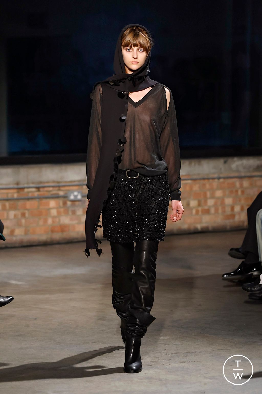 Fashion Week London Spring/Summer 2026 look 31 from the Aaron Esh collection womenswear