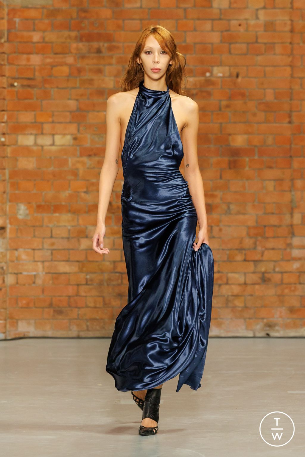 Fashion Week London Spring/Summer 2025 look 27 from the Aaron Esh collection womenswear