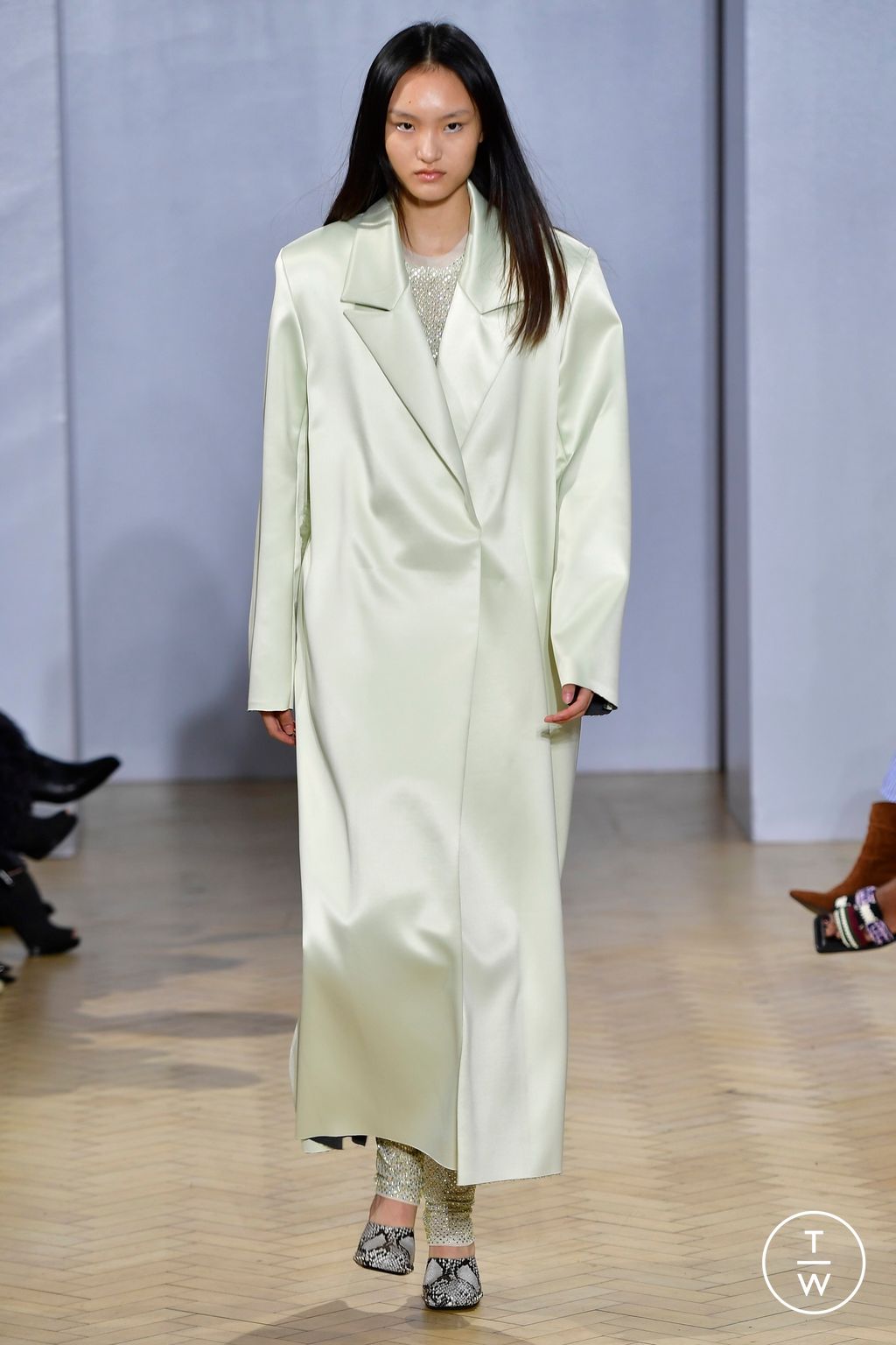Fashion Week London Spring/Summer 2023 look 21 from the 16 Arlington collection womenswear