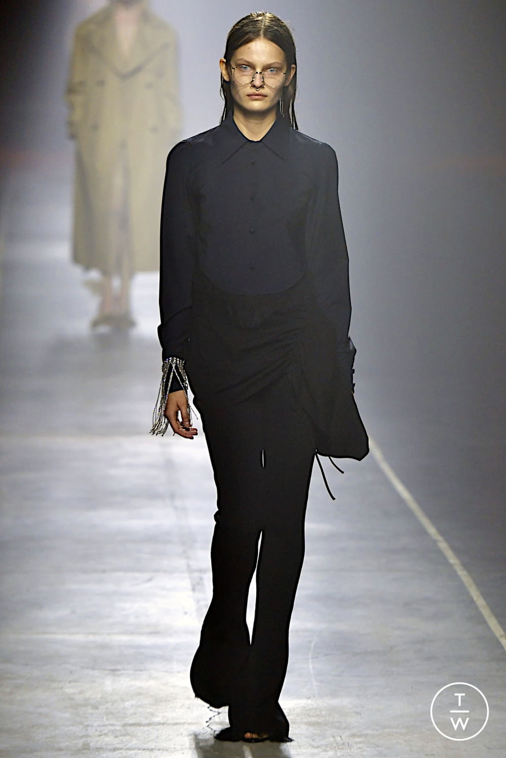 Fashion Week Milan Fall/Winter 2022 look 4 from the AC9 collection 女装