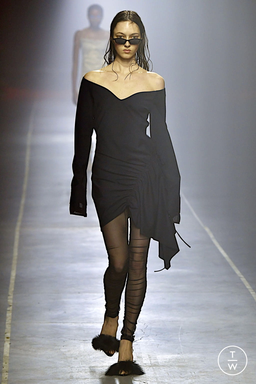 Fashion Week Milan Fall/Winter 2022 look 7 from the AC9 collection womenswear