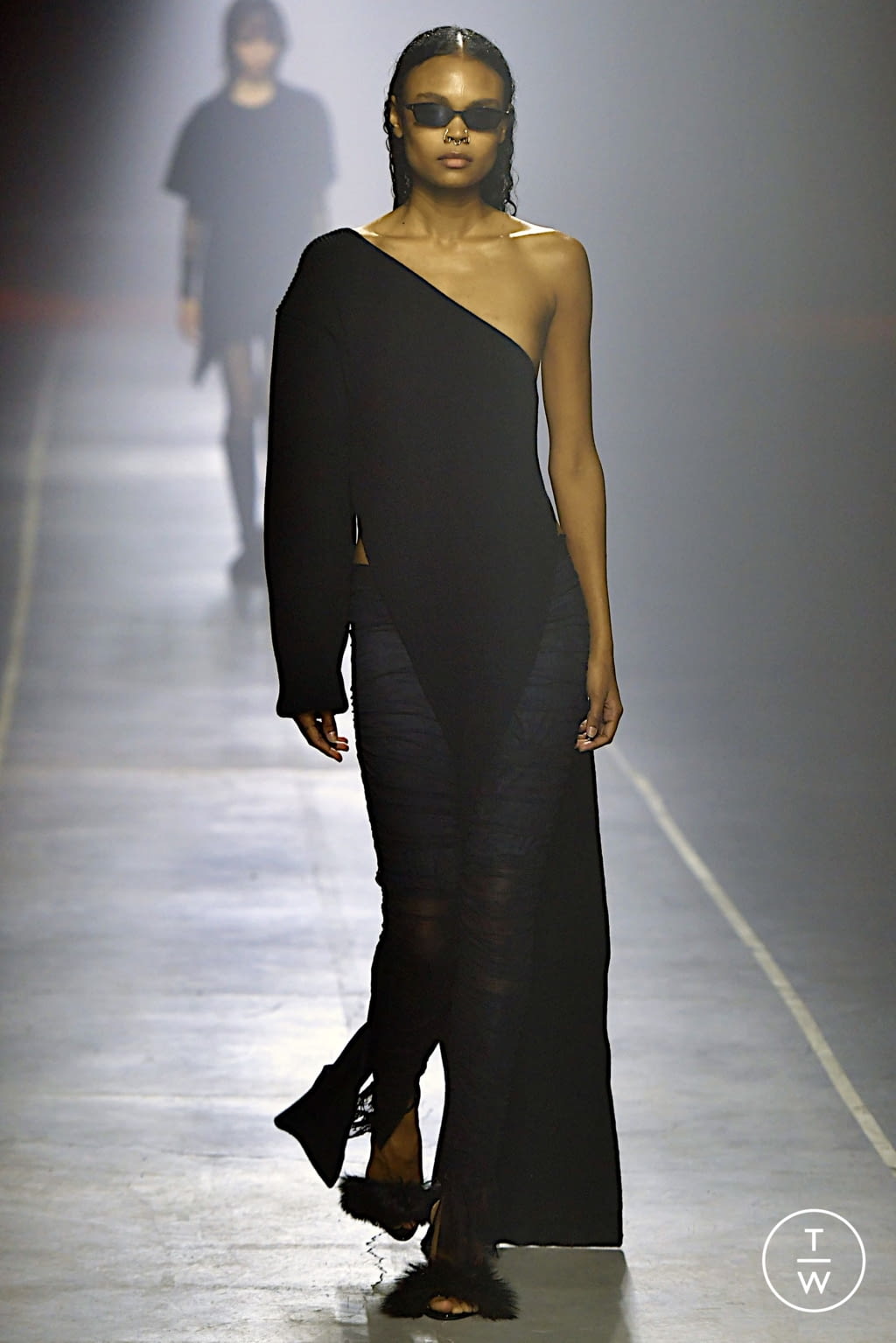 Fashion Week Milan Fall/Winter 2022 look 14 from the AC9 collection womenswear