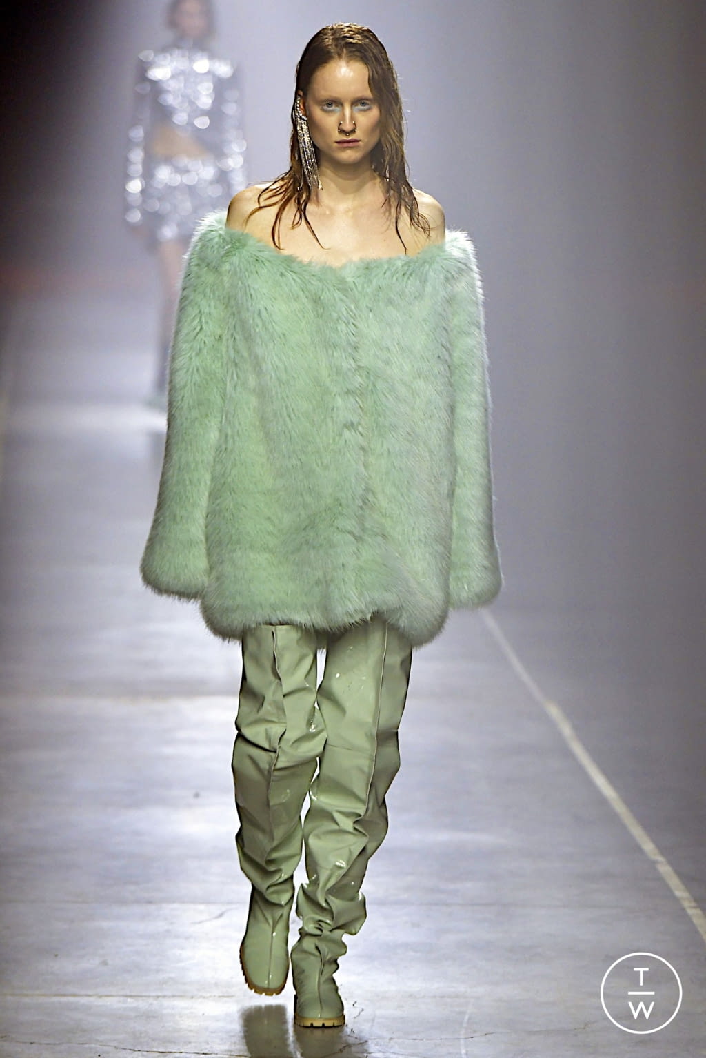 Fashion Week Milan Fall/Winter 2022 look 27 from the AC9 collection 女装