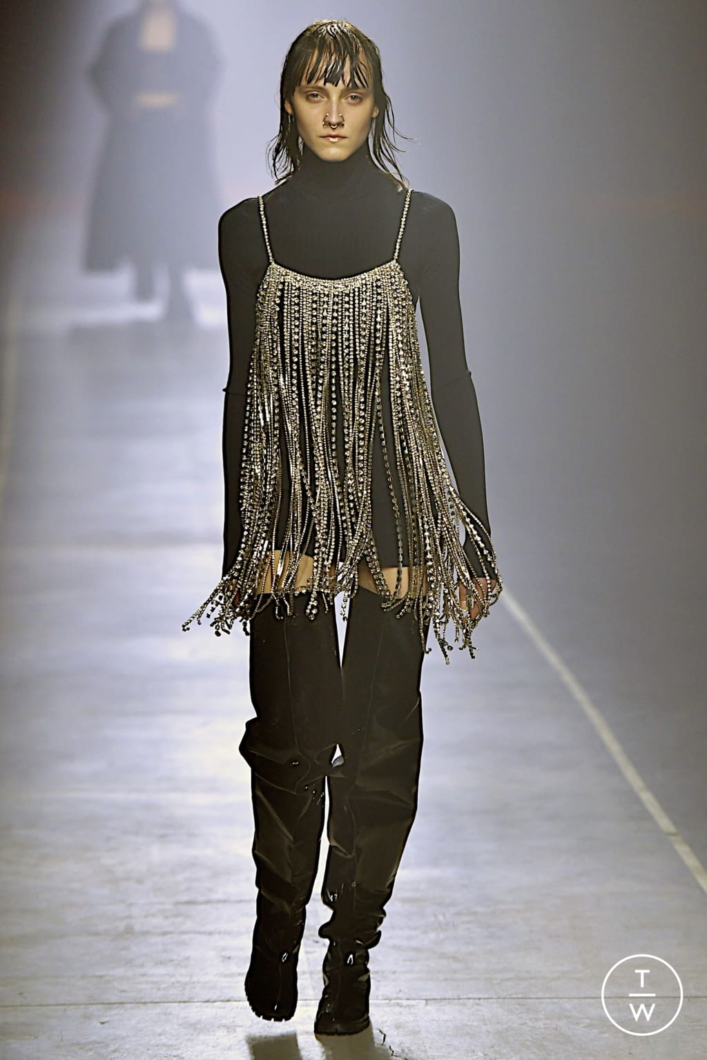 Fashion Week Milan Fall/Winter 2022 look 35 de la collection AC9 womenswear