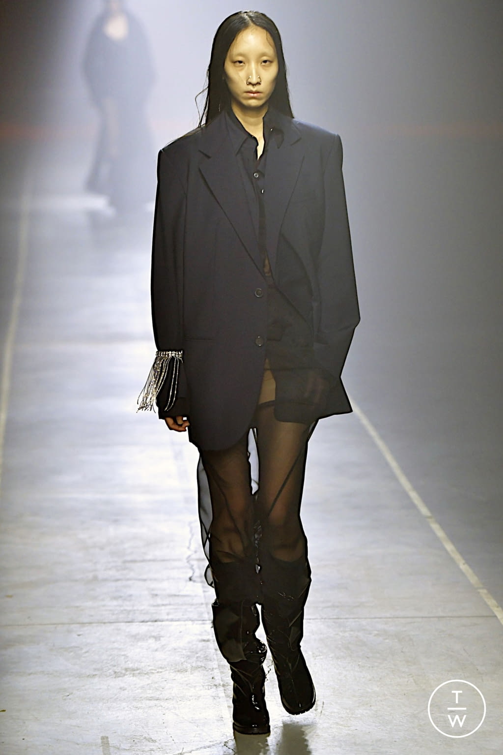Fashion Week Milan Fall/Winter 2022 look 40 from the AC9 collection womenswear