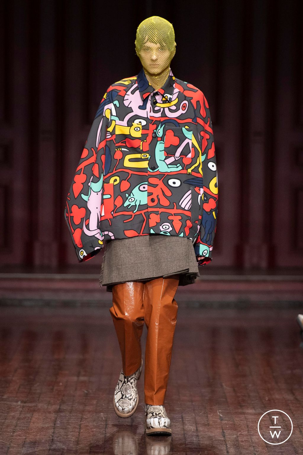 Fashion Week Paris Fall/Winter 2023 look 15 from the Walter Van Beirendonck collection 男装